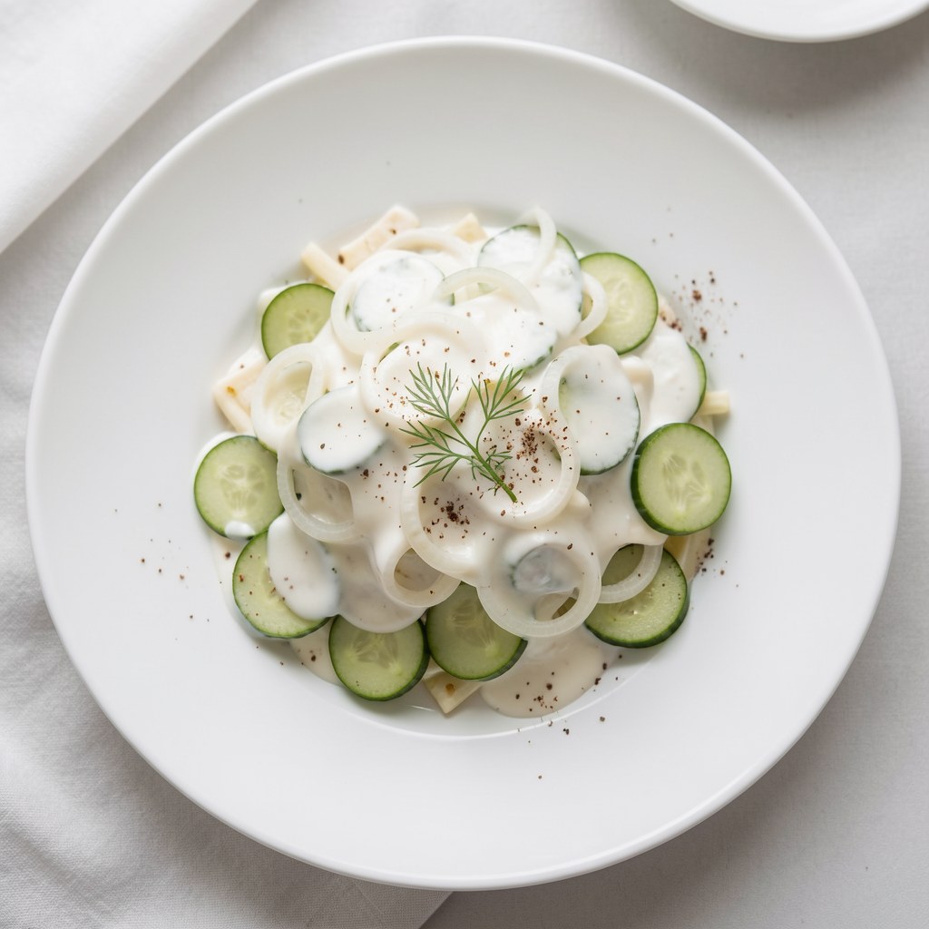 Mizeria z maślanką