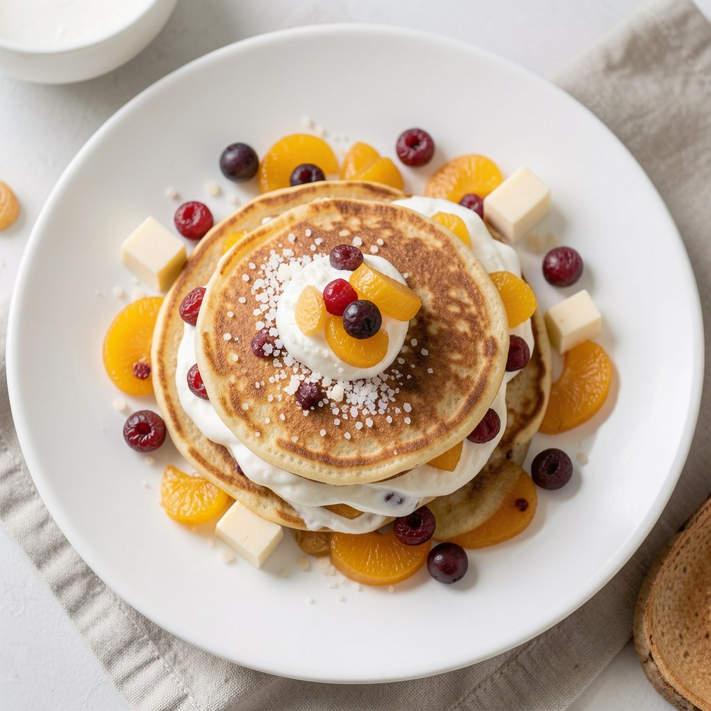 Naleśniki z brzoskwiniami