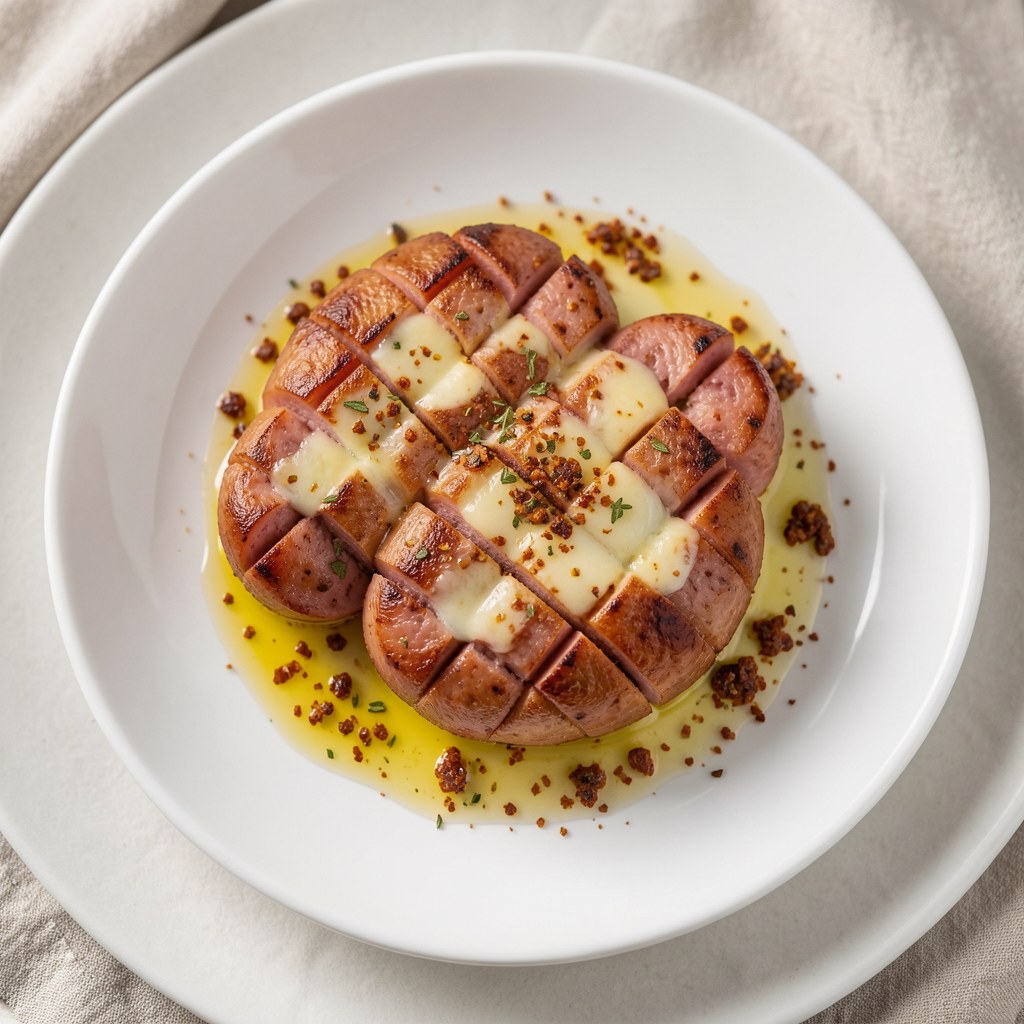 Kiełbasa smażona różyczka