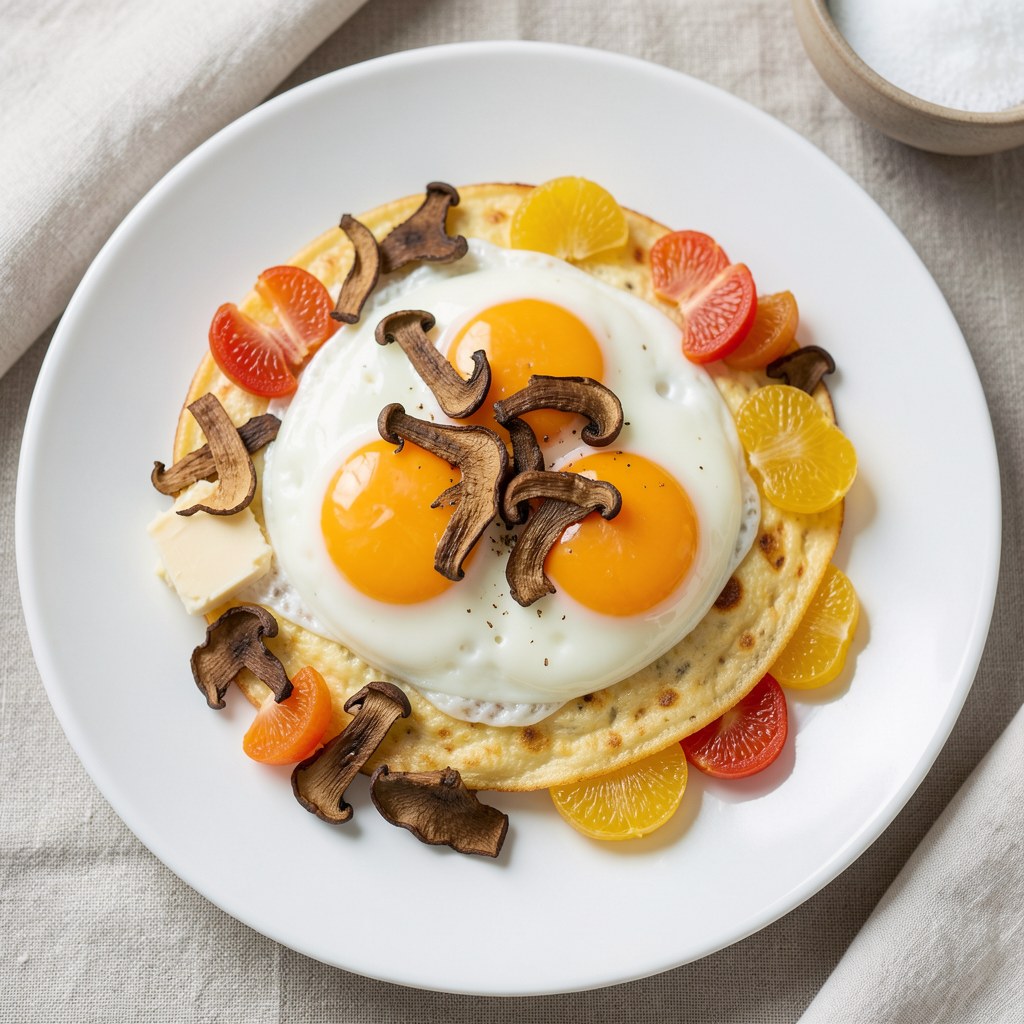 Omlet na zimowe śniadanko