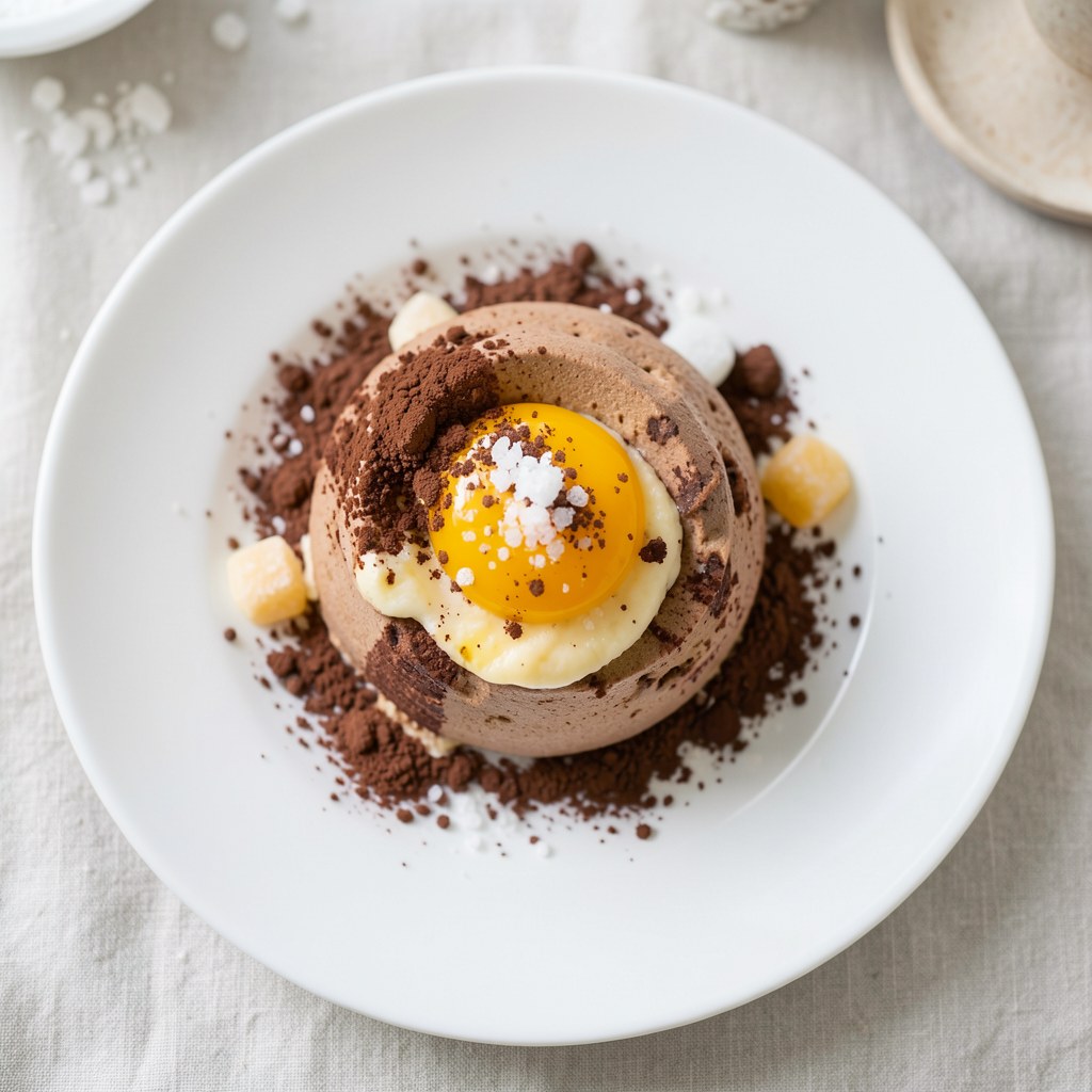 Kogel-mogel z kakao lub bez