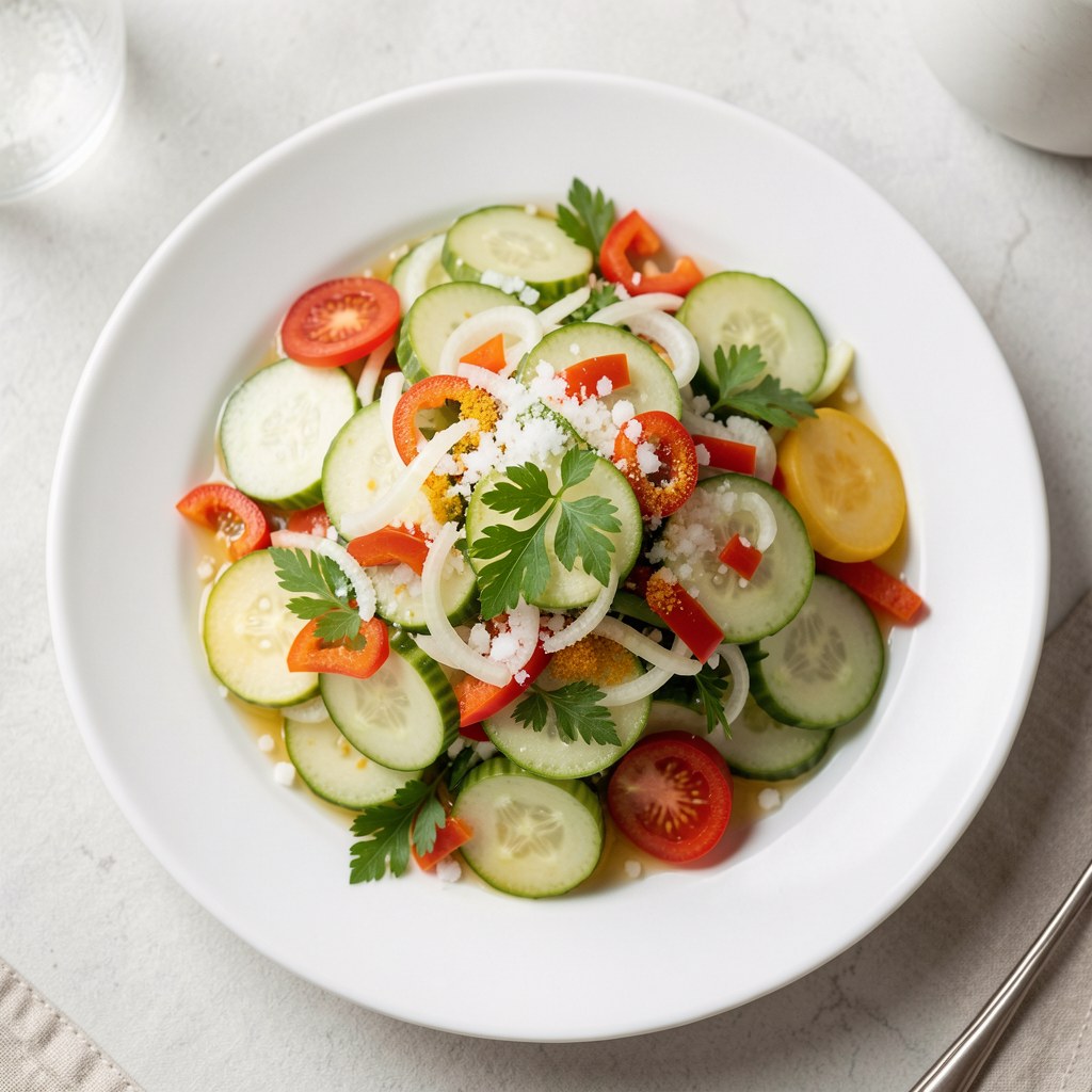 Sałatka z ogórków