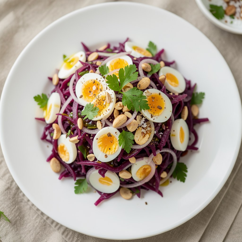 Sałatka z czerwonej kapusty