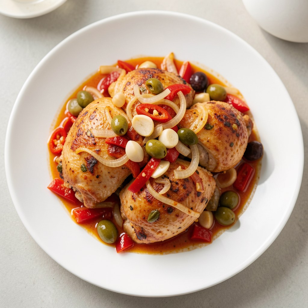 Kurczak w paprykowej marynacie