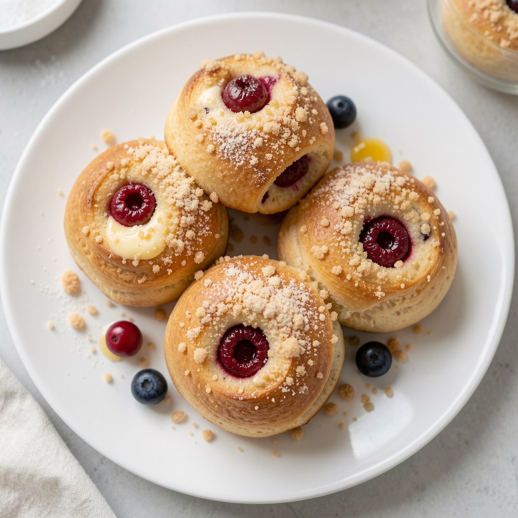 Bułeczki z borówkami