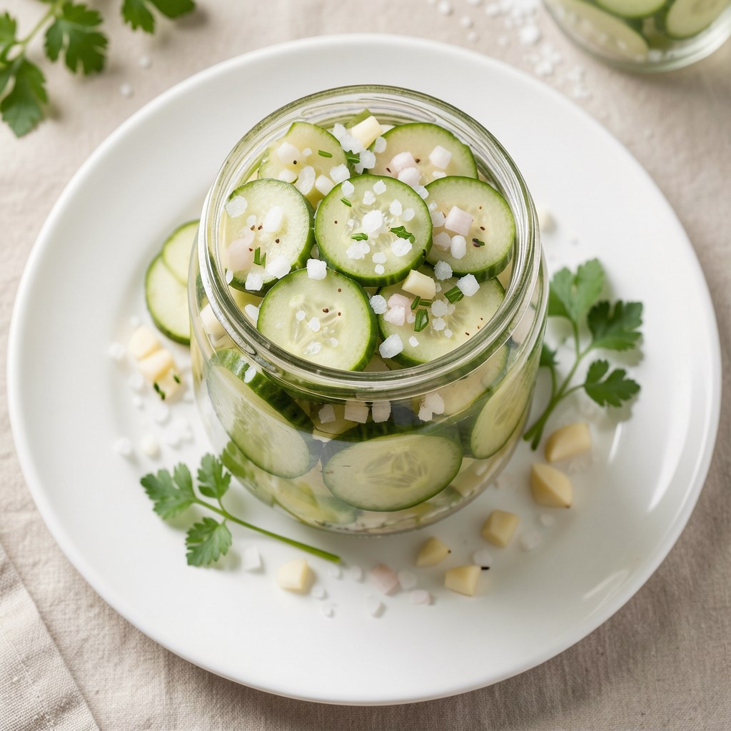 Ogórki kwaszone w słoikach