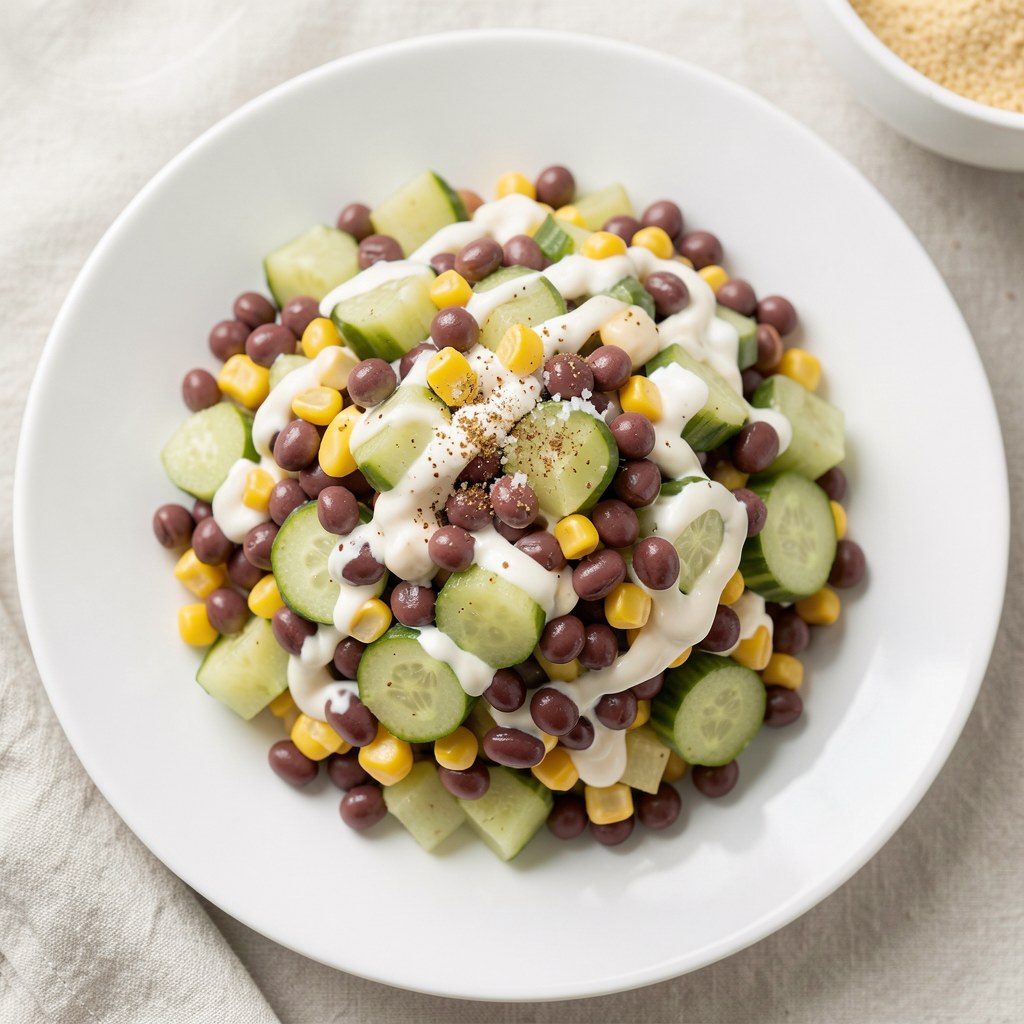Sałatka groszkowo-fasolkowa