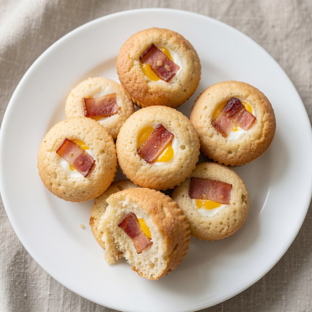 Muffinki z bekonem