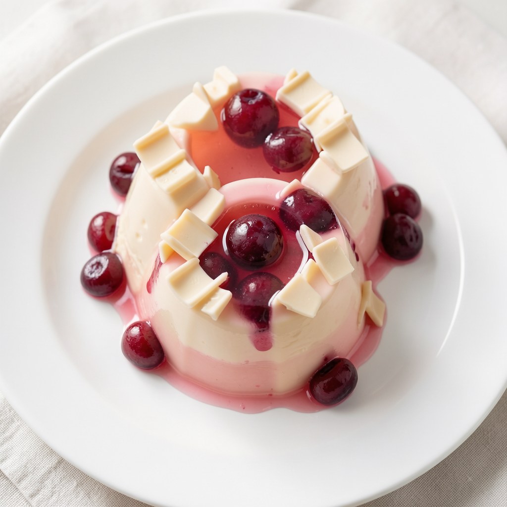 Galaretka winno-wiśniowa