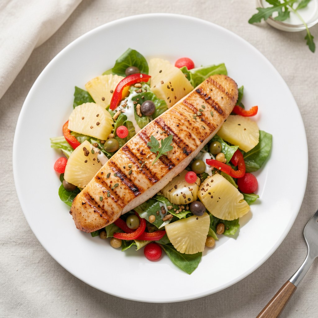 Sałatka z kurczakiem