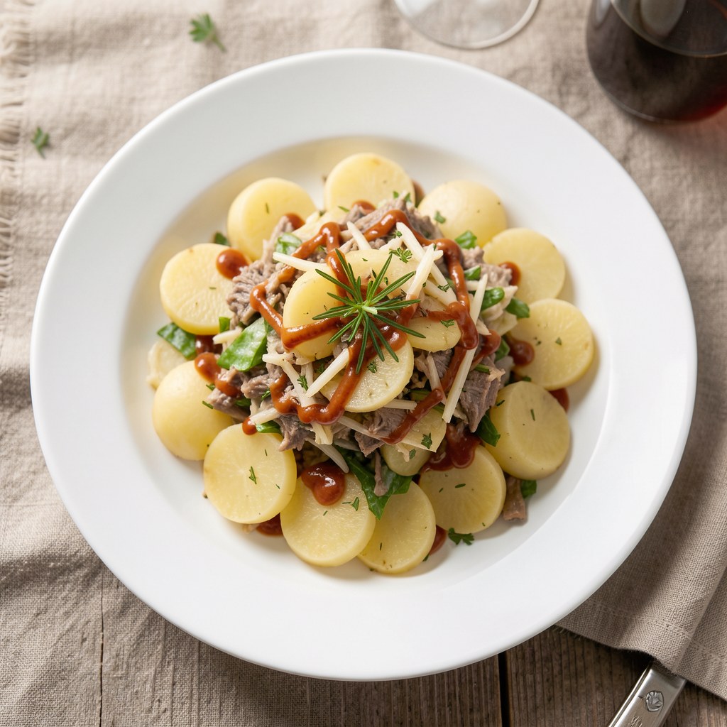 Sałatka ziemniaczana rodem z Austrii wg Buni