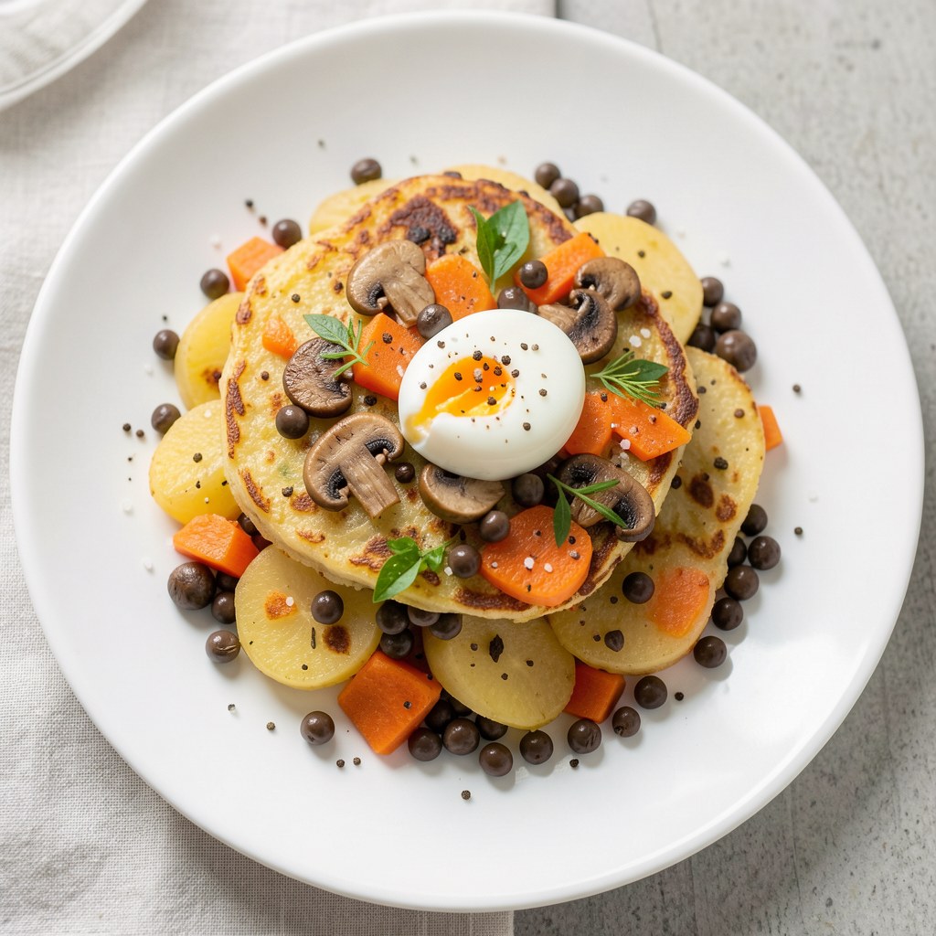 Placki ziemniaczano-warzywne