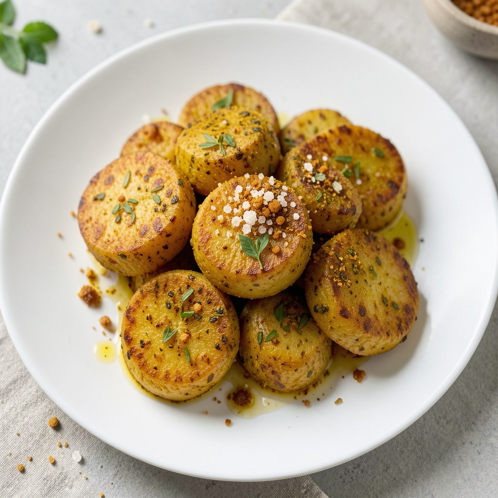 Ziemniaczki zapiekane z curry