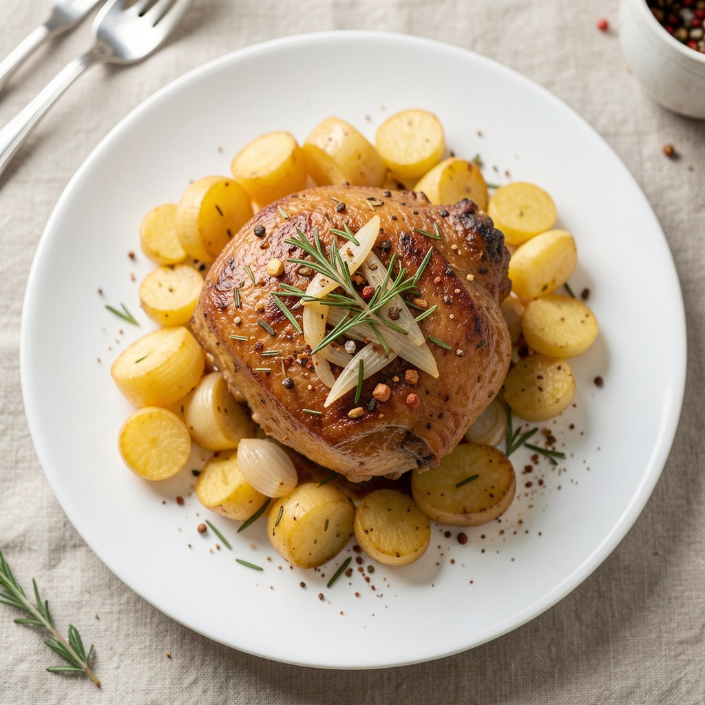 Karkówka duszona z kminkiem