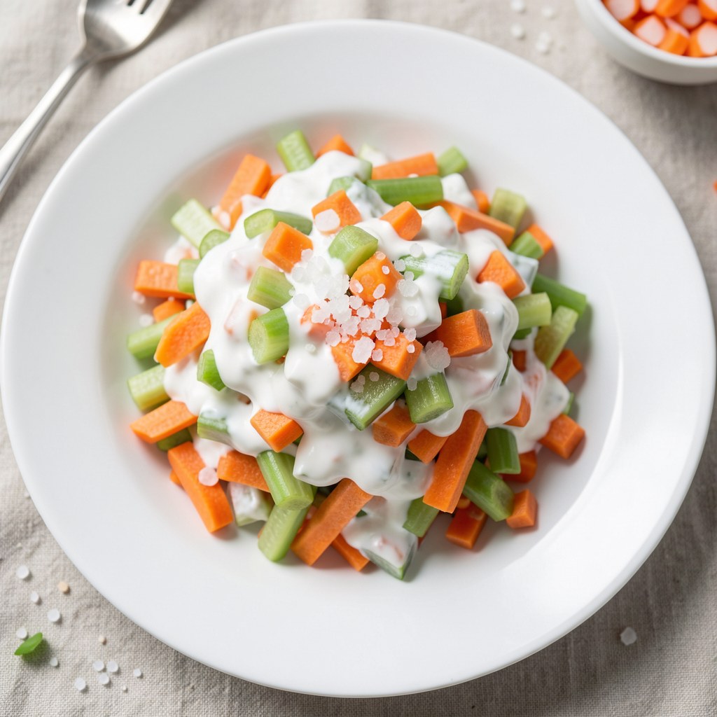 Surówka z marchwii i chrzanu