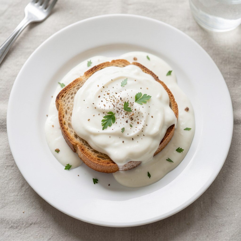 Chlebek w śmietance