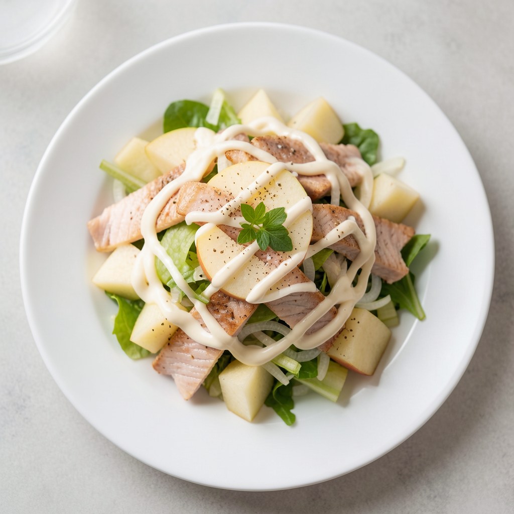 Sałatka z jabłkiem