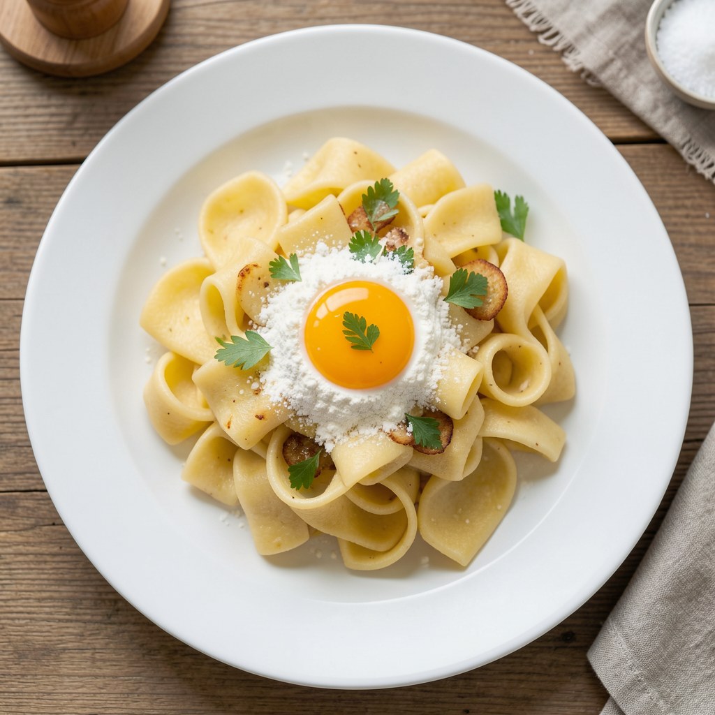 Kluski z surowych ziemniakow