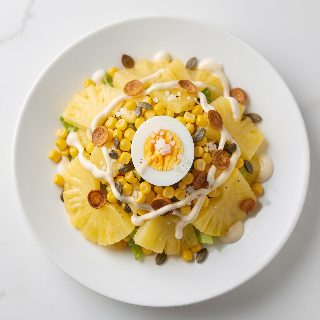 Sałatka na żółto