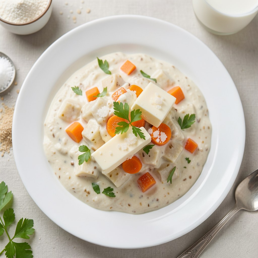 Marchew w mlecznym sosie