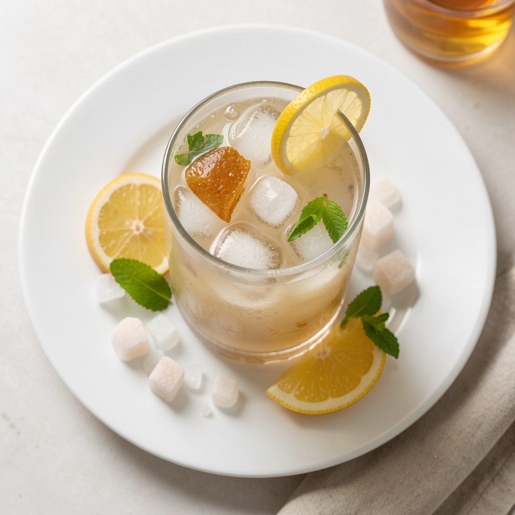 Mrożona herbata z rumem