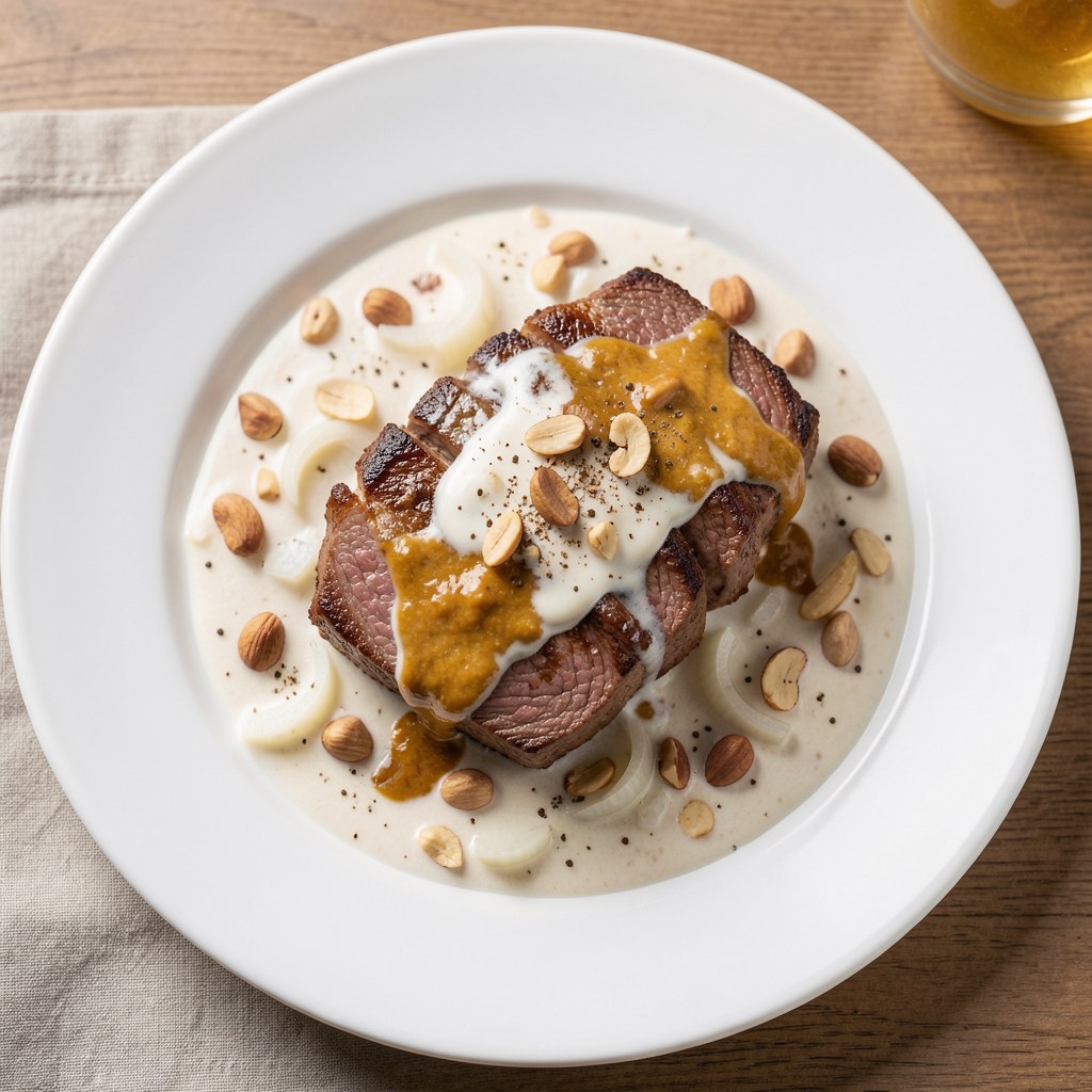 Polędwica w pikantnym sosie