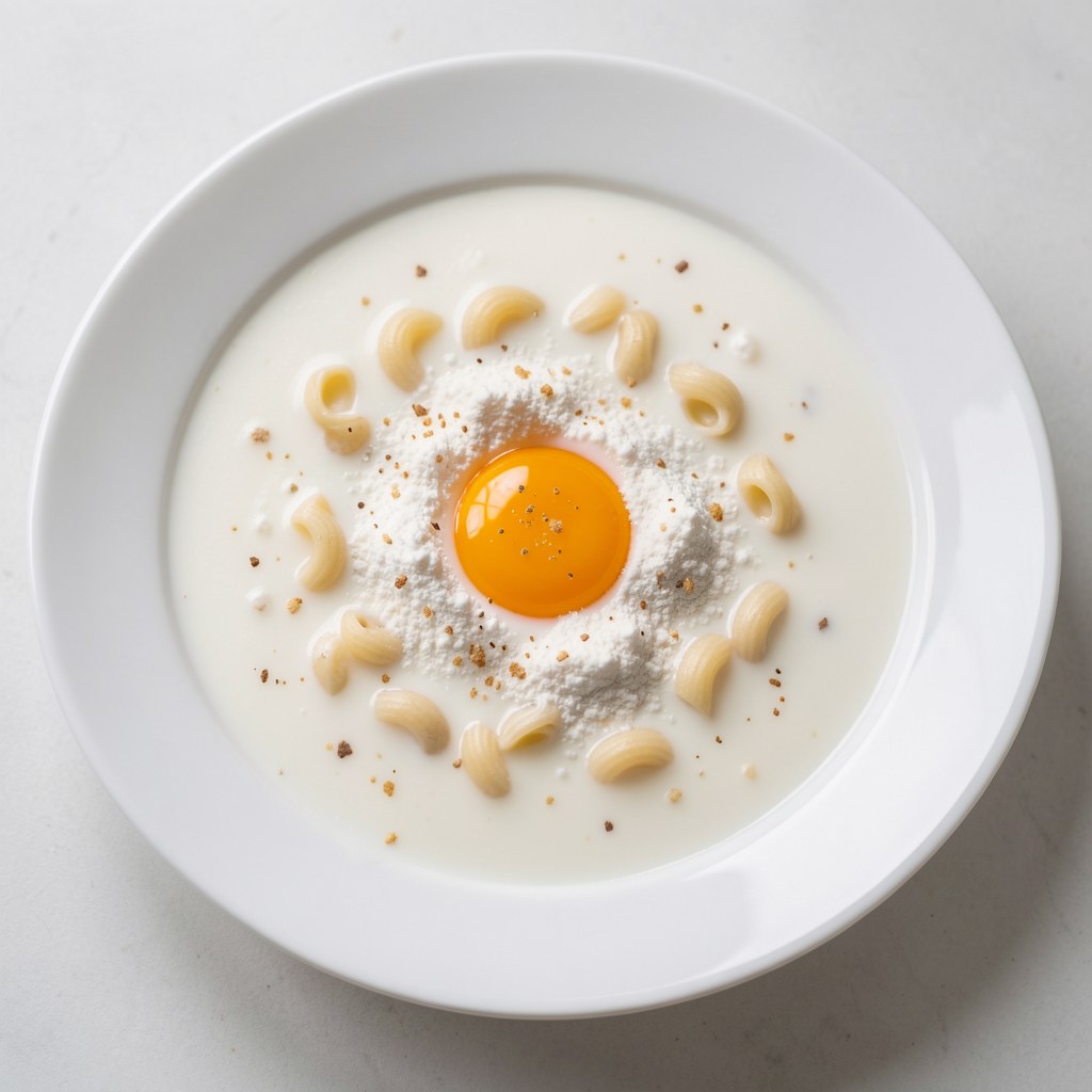 Mleczna z zacierkami