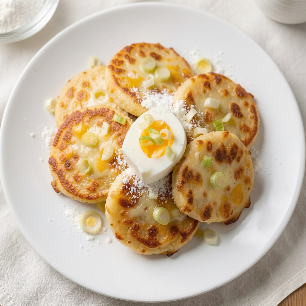 Zapiekane serowe kluski z cebulką