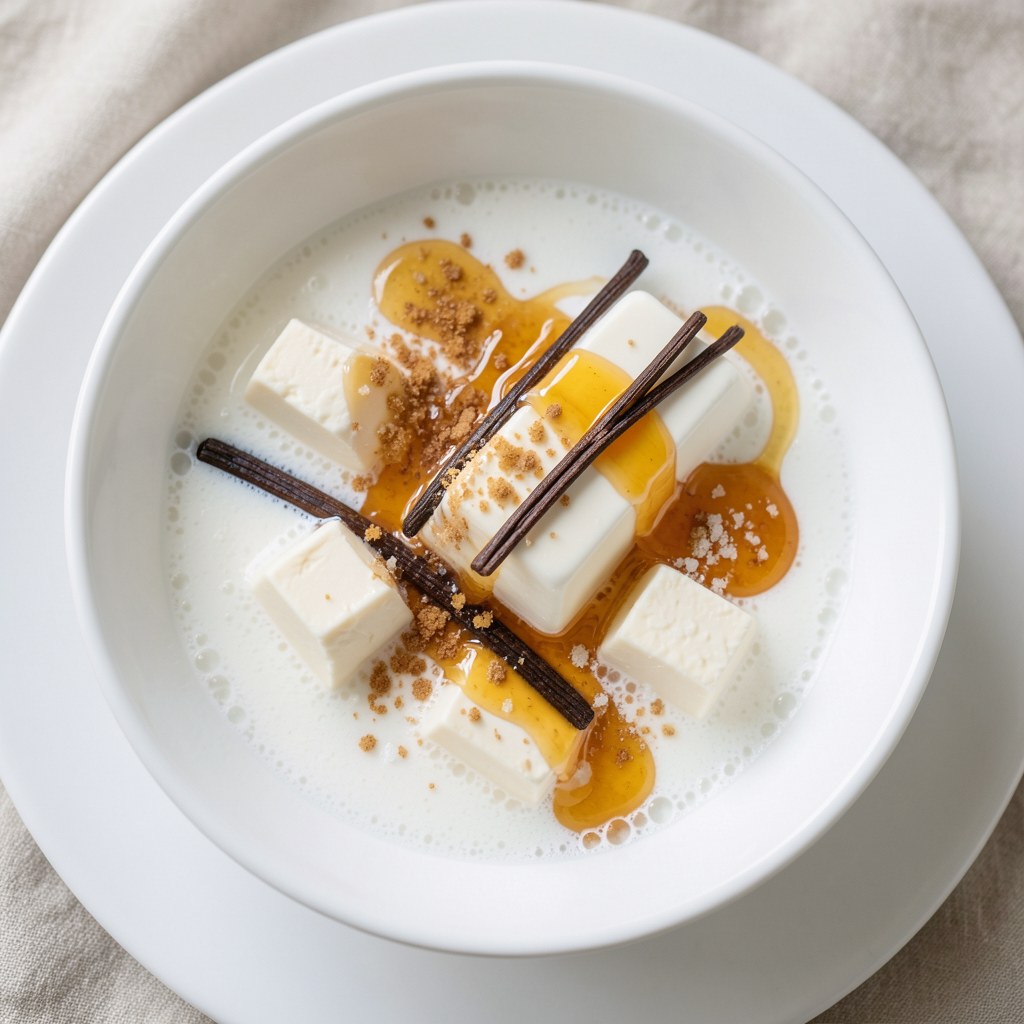 Mleczko z miodem i wanilią