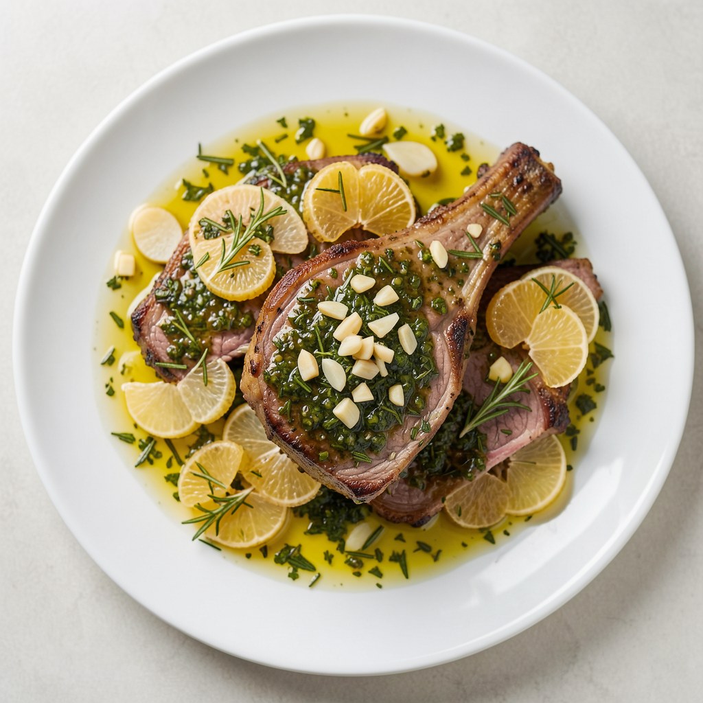 Marynata do baraniny cytrynowo - ziołowa