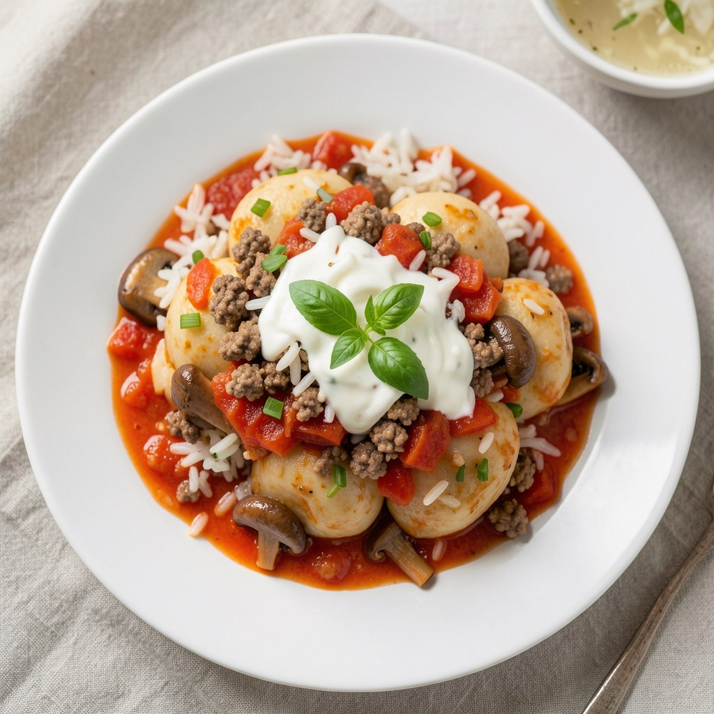 Białe papryczki faszerowane :