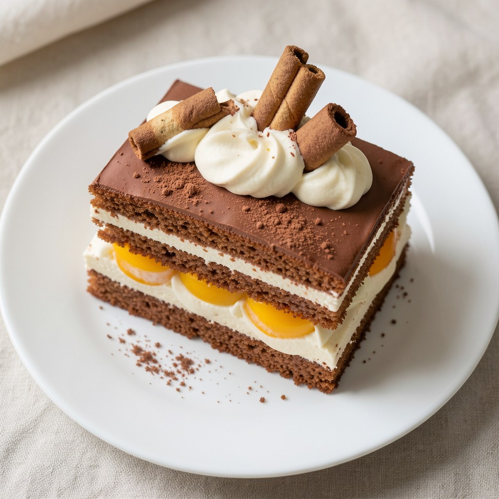 Placek biszkoptowy z cistem