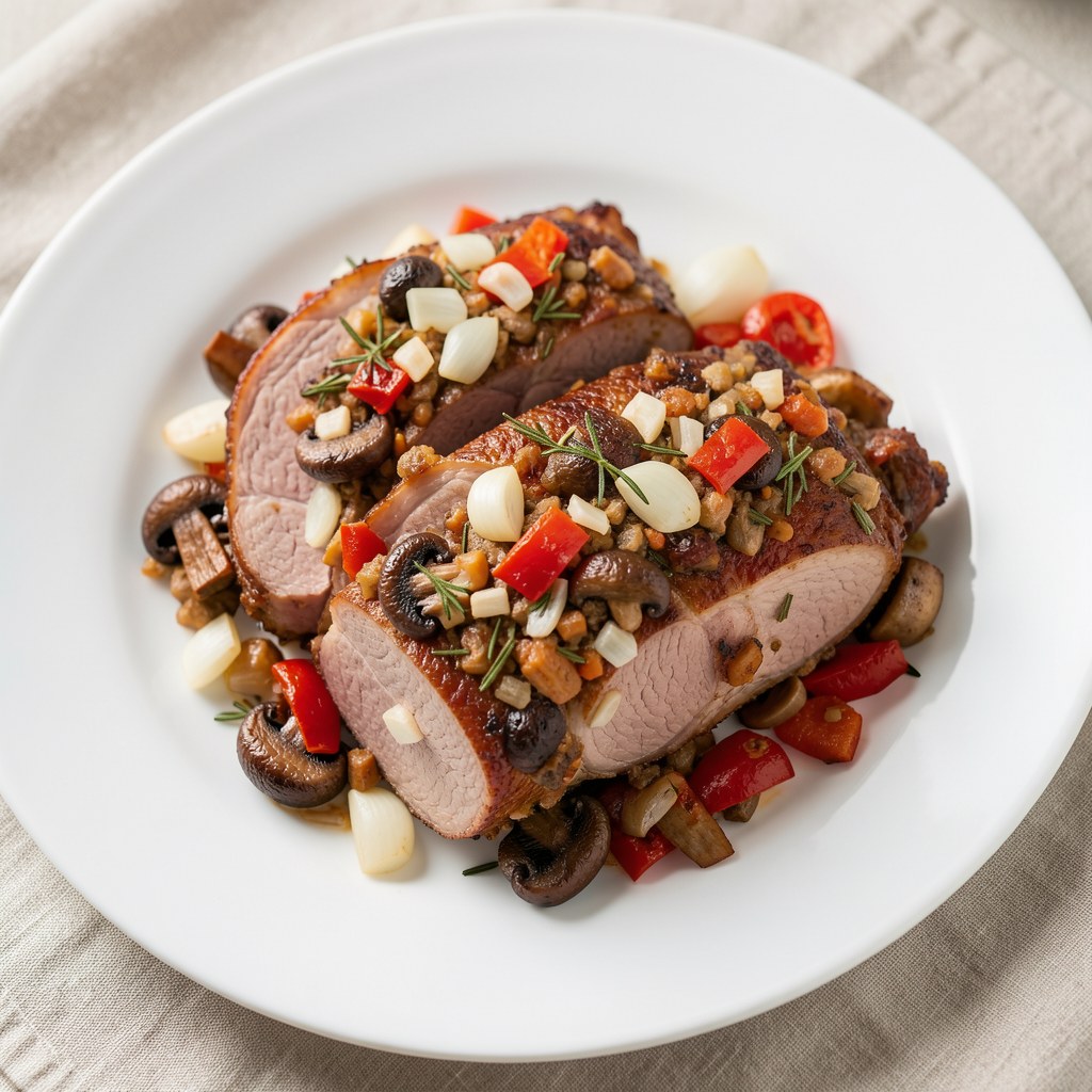 faszerowana wieprzowina