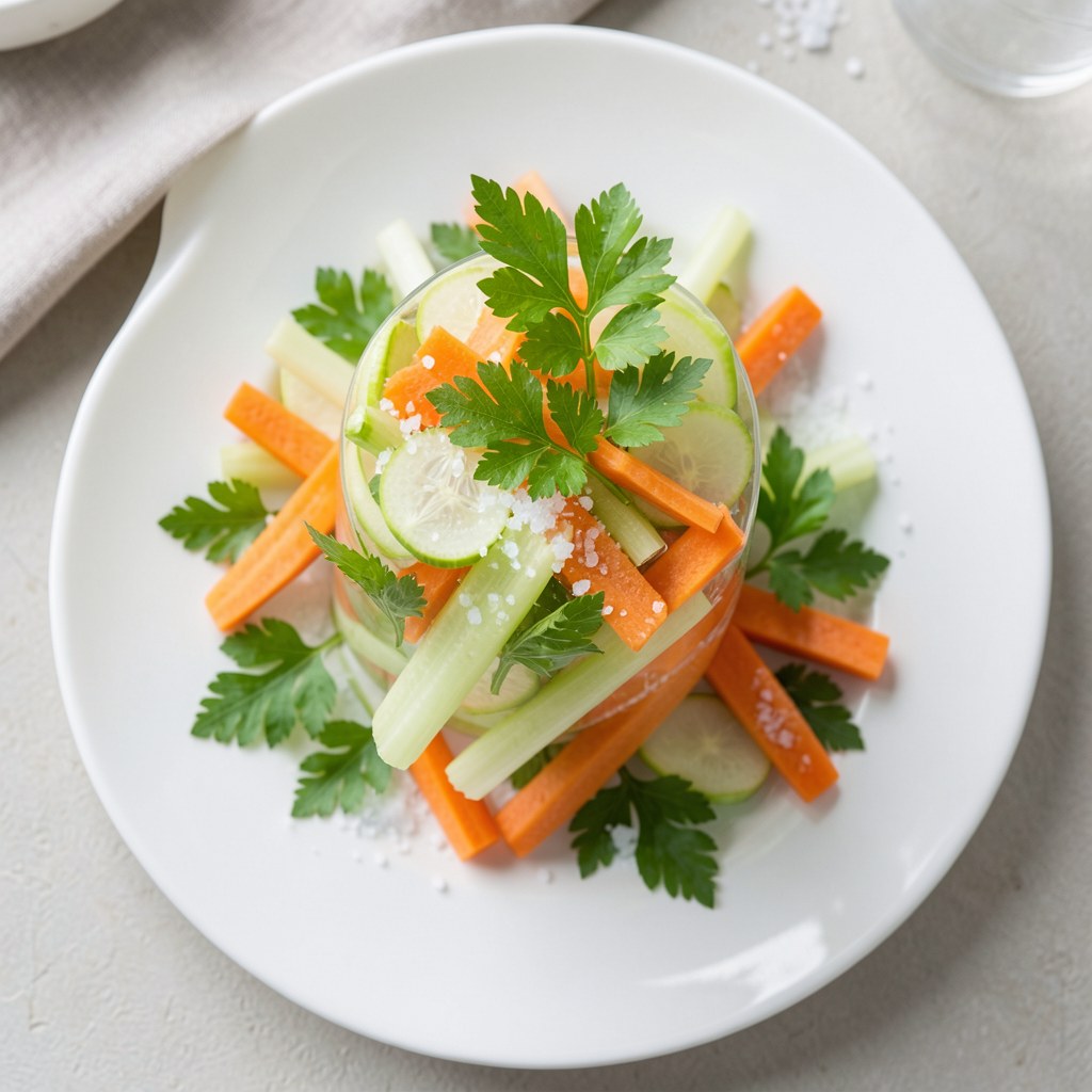 Napój z marchwi i selerów