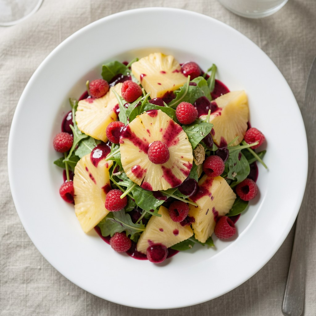 Sałata lodowa owocowo