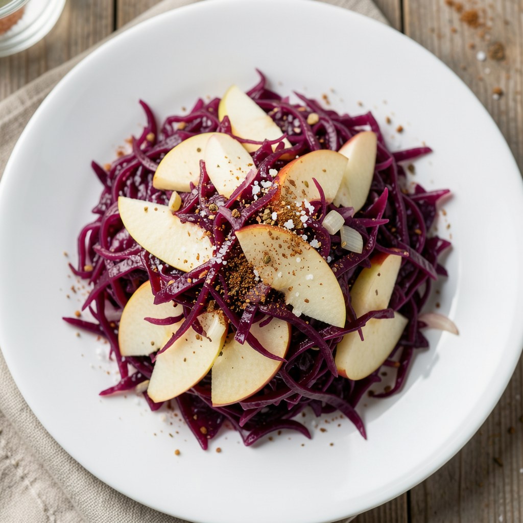 Sałatka z czerwonej kapusty
