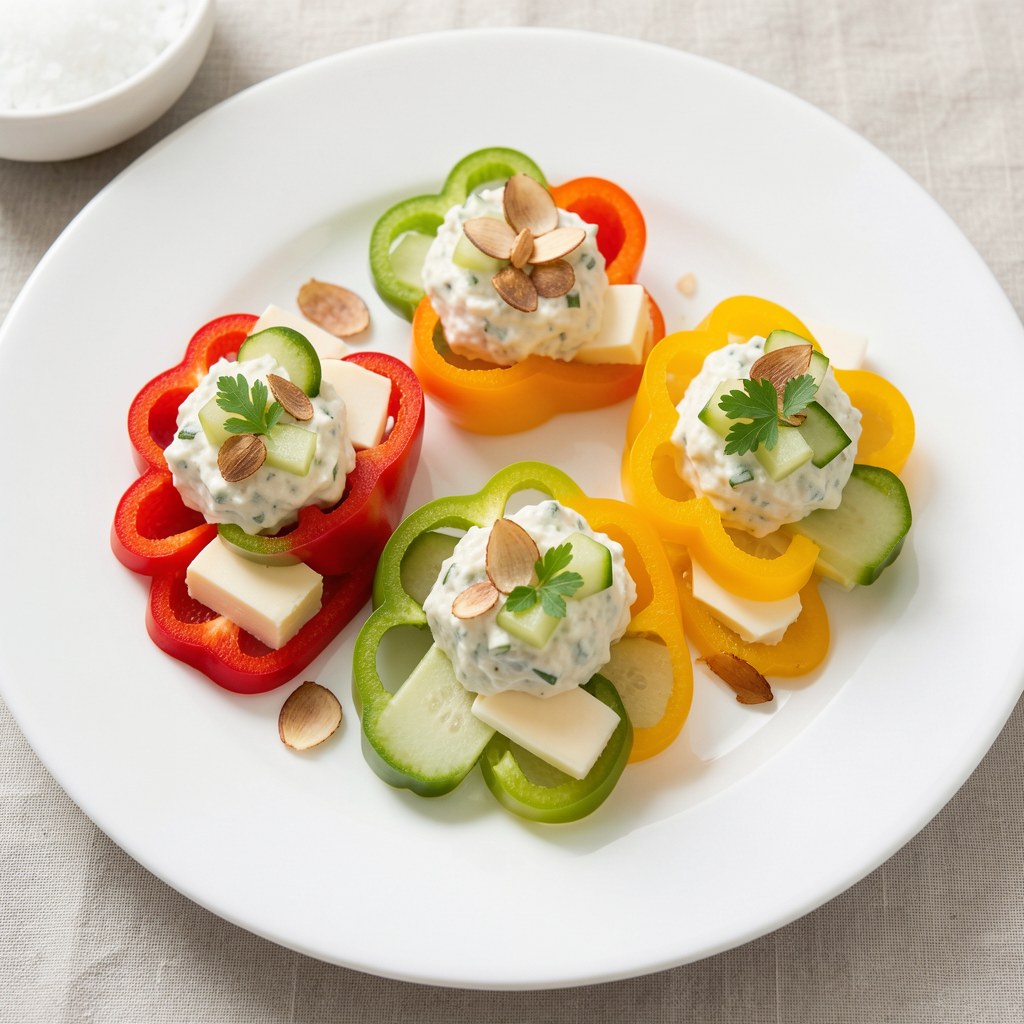 Paprykowa ozdoba stołu