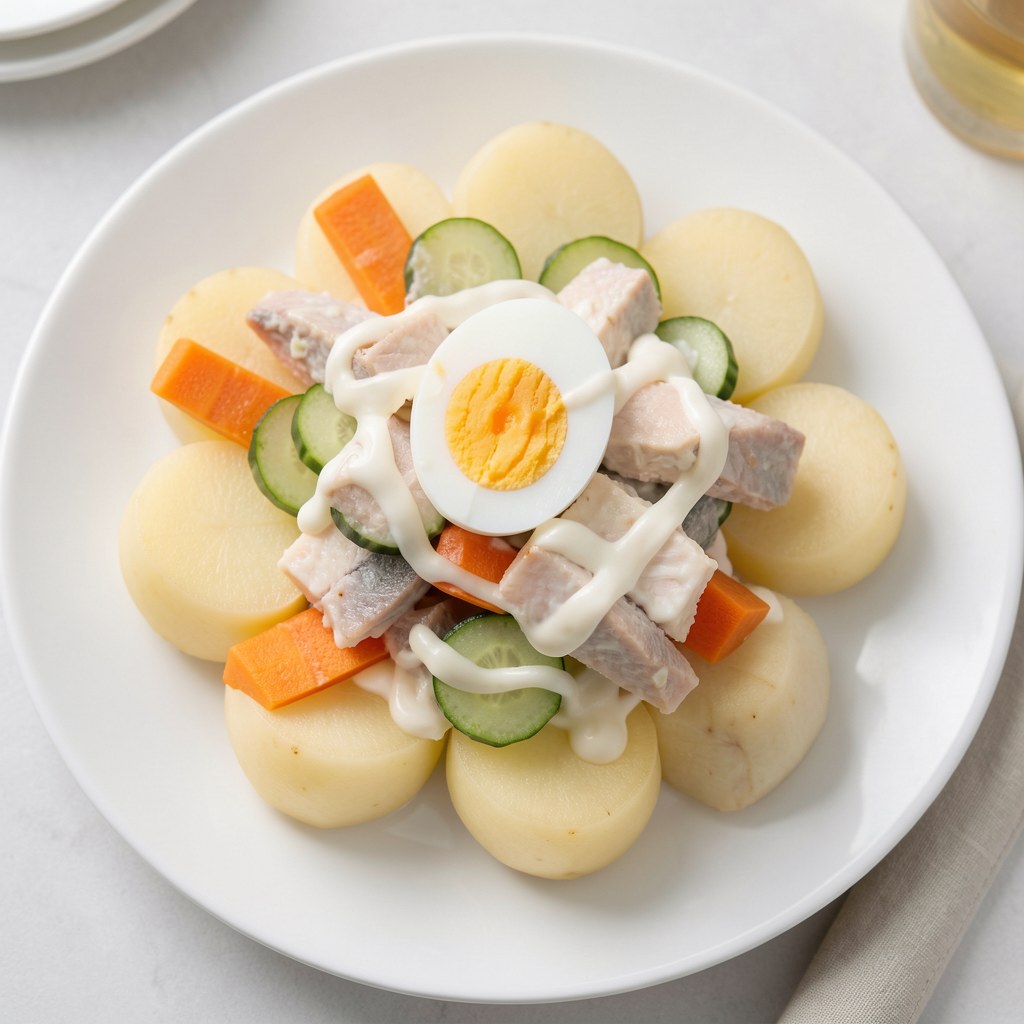 Sałatka śledziowa w jabłkach Eli
