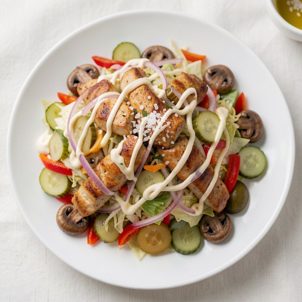 Sałatka kebab - gyros 1