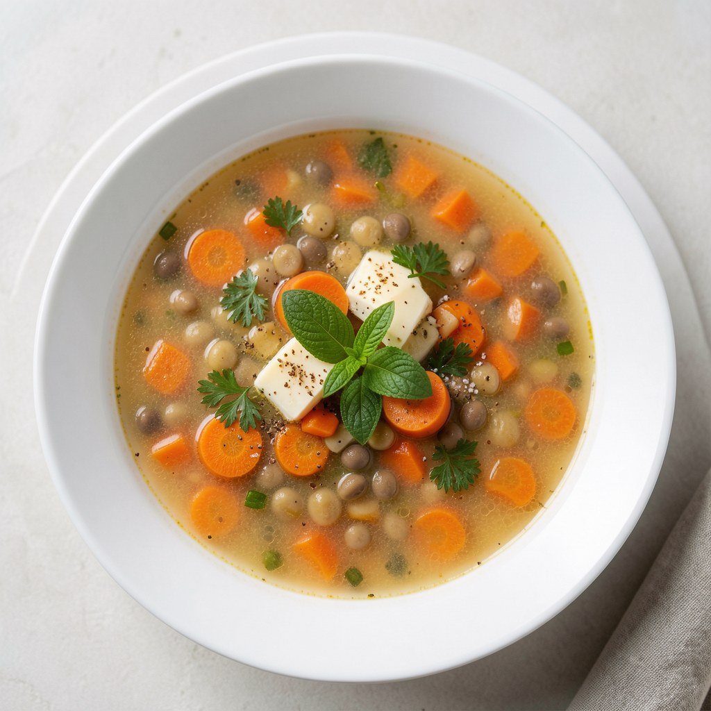 Zupa z marchewki i soczewicy