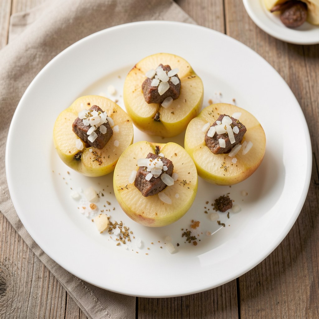 Wątróbka w jabłkach Eli