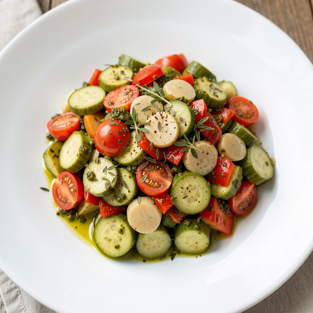 Caponata czyli duszone warzywa śródziemnomorskie