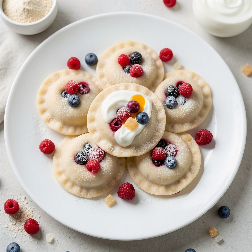 Pierogi jagodowe