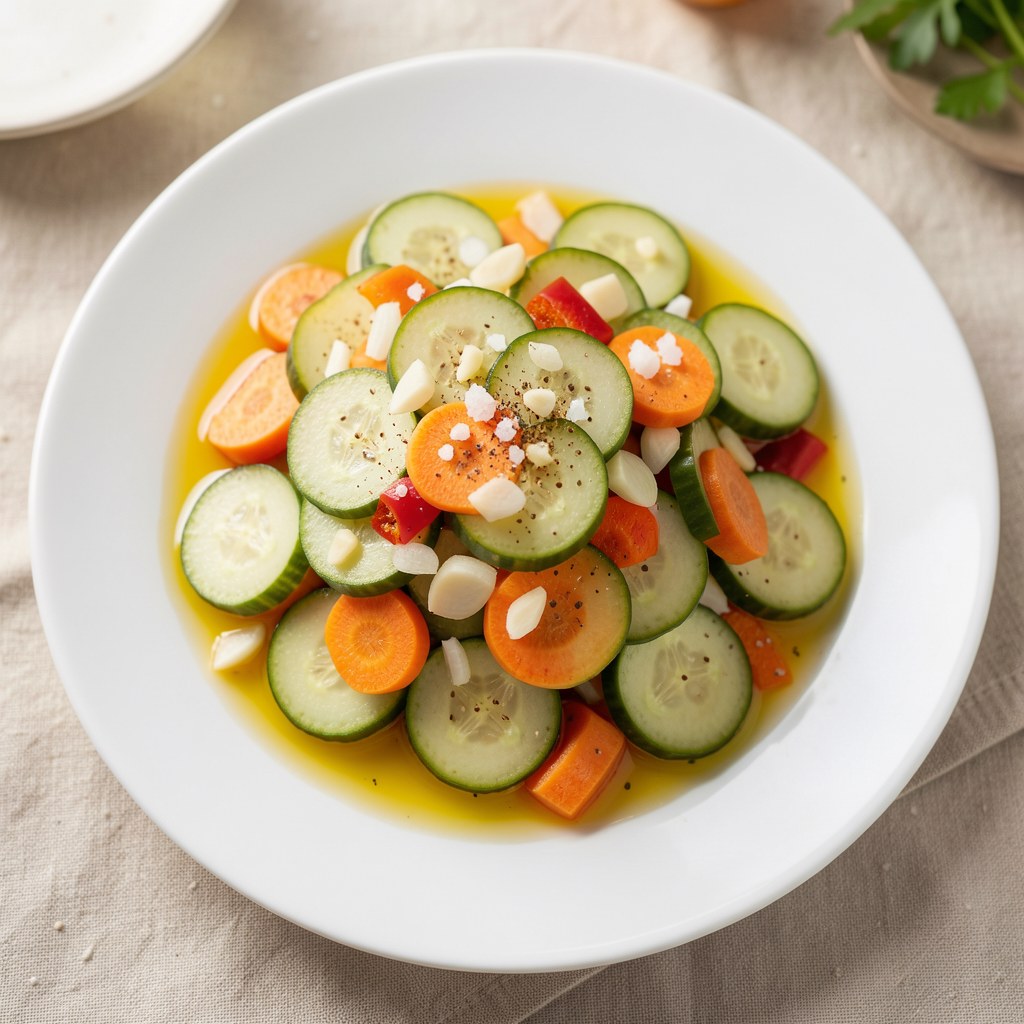 Sałatka z ogórków