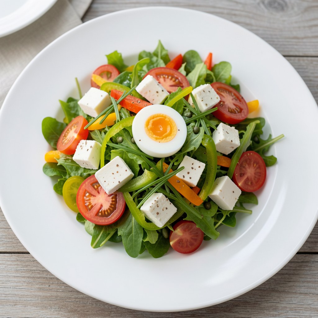 Zielona sałatka amerykańska