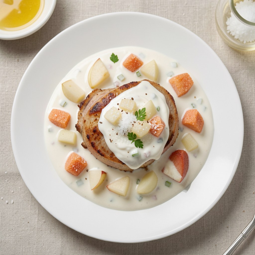 Sos ze śmietany z chrzanem