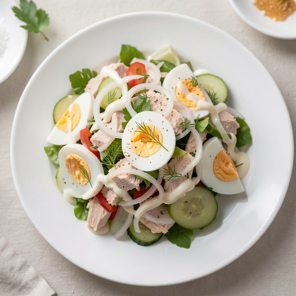 Sałatka z tuńczyka