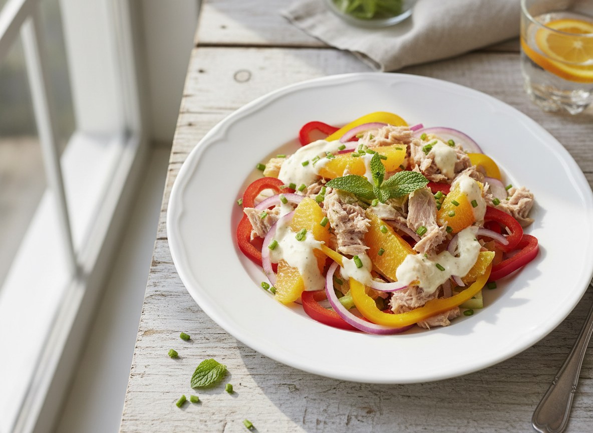 Sałatka z tuńczyka