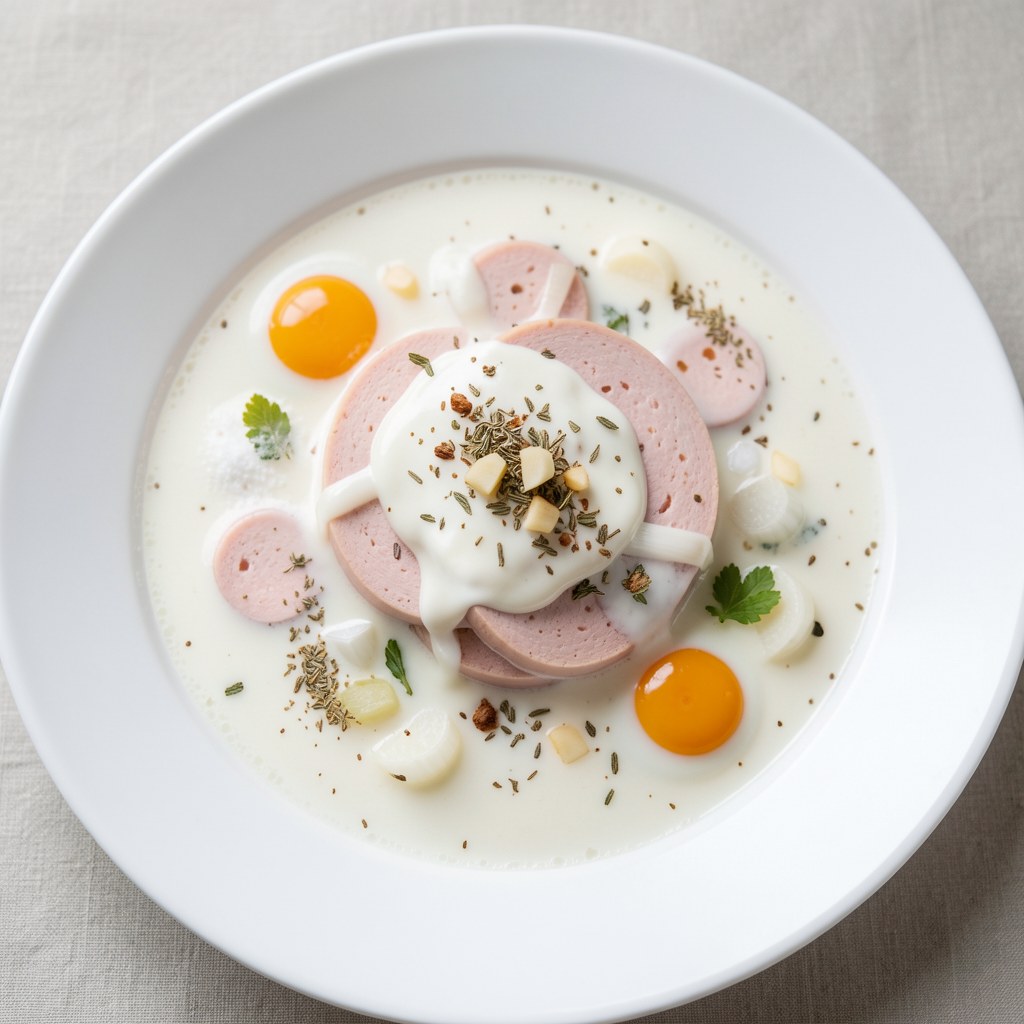 Żurek z białej kiełbasy