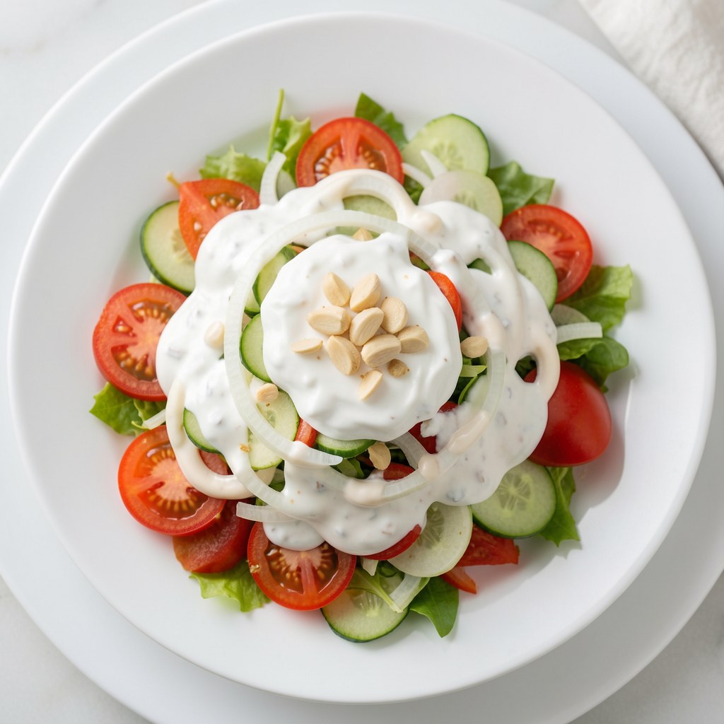 Fantazja z sosem czosnkowym